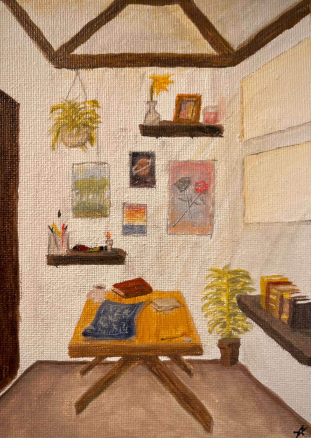 The Commons — painted by Athena